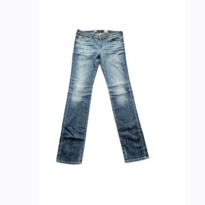 Ag Adriano Goldschmied Women's Straight Leg Jeans - Blue